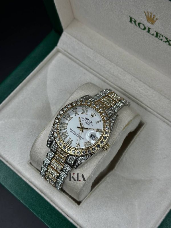 ساعت فول نگین